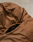 Stone Island Crinkle Reps NY Hooded Down Jacket Umber