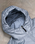 Stone Island Crinkle Reps NY Hooded Jacket Avio Blue