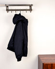 Stone Island Crinkle Reps NY Hooded Jacket Navy Blue