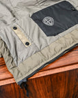 Stone Island Crinkle Reps NY Padded Vest Military Green