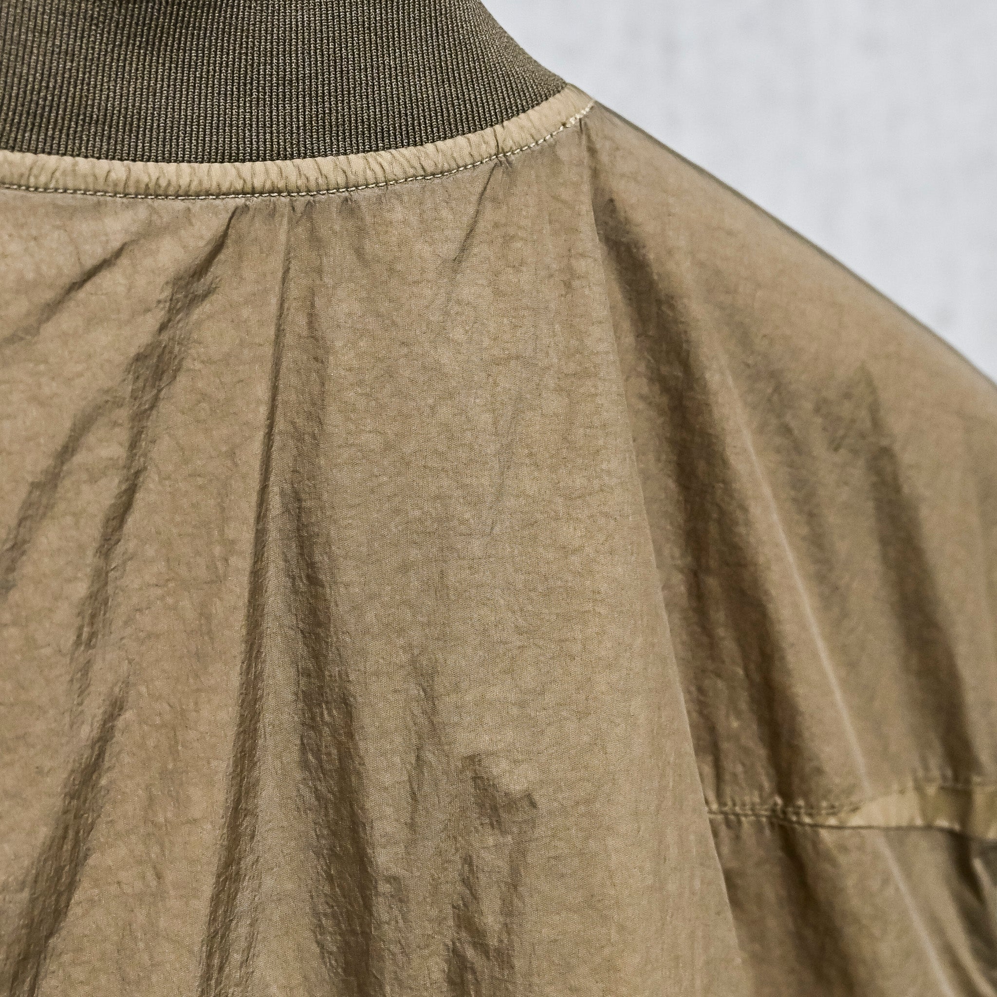 Stone Island Crinkle Reps NY Padded Vest Military Green