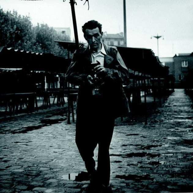 Cohérence Robert Jacket Wool Linen Mohair Ripple Dark Blue