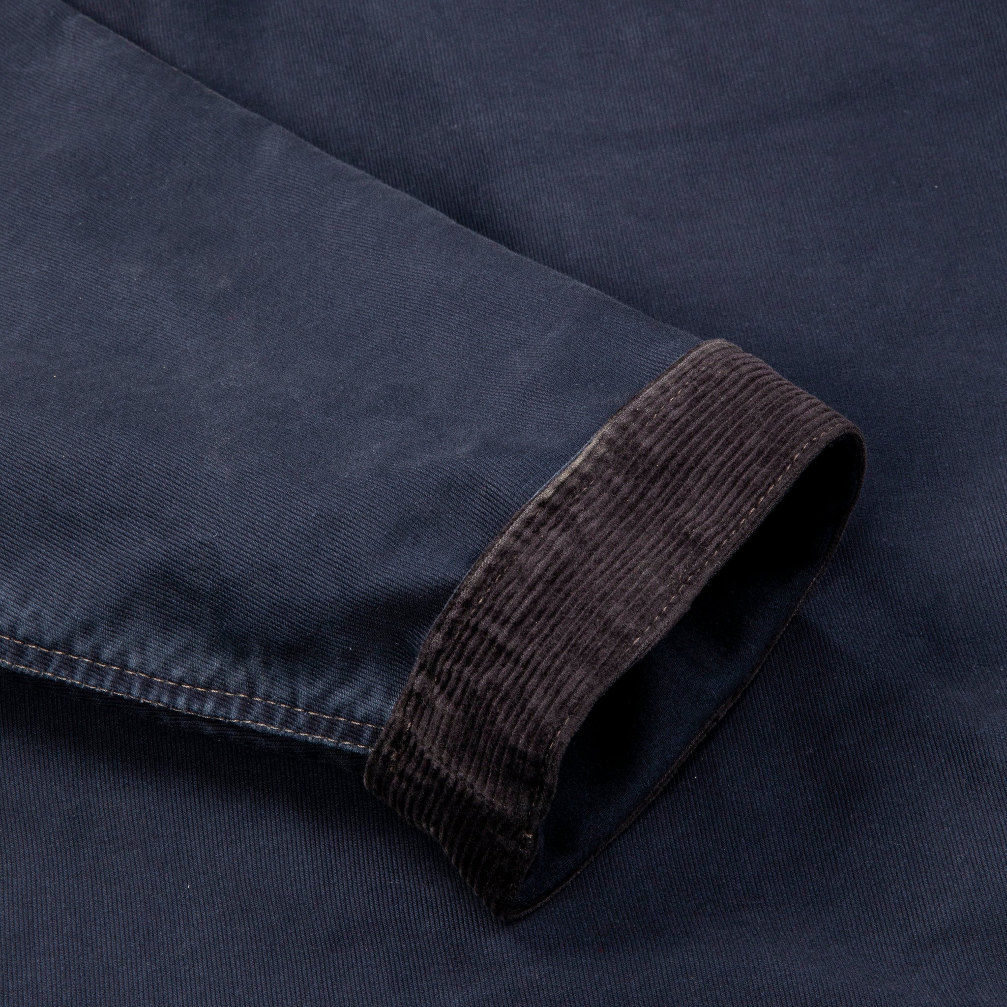 RRL Bower Deck Jacket Cotton Jungle Cloth Dark Navy
