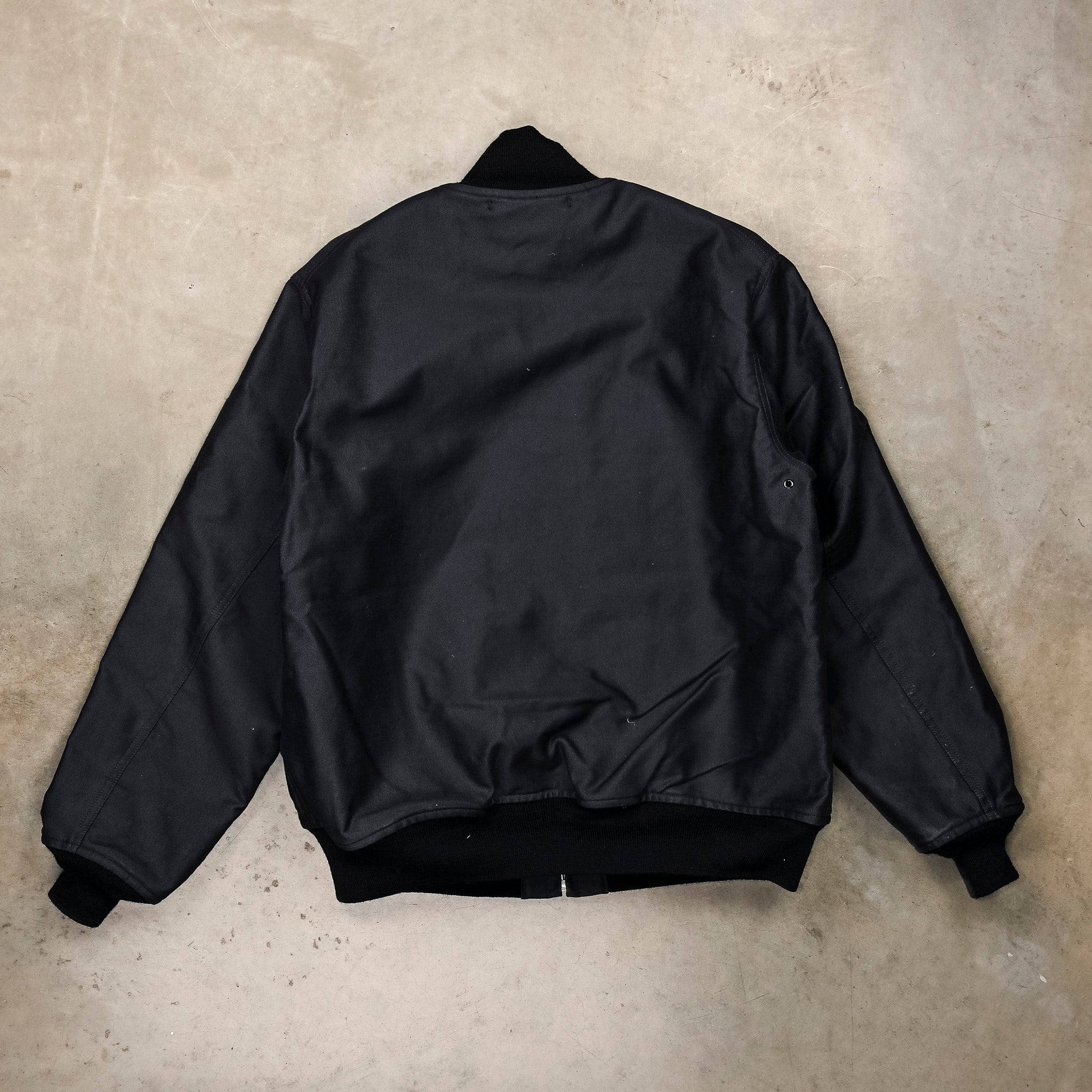 The Real McCoy's U.S.N. Blue Deck Jacket Navy – Frans Boone Store