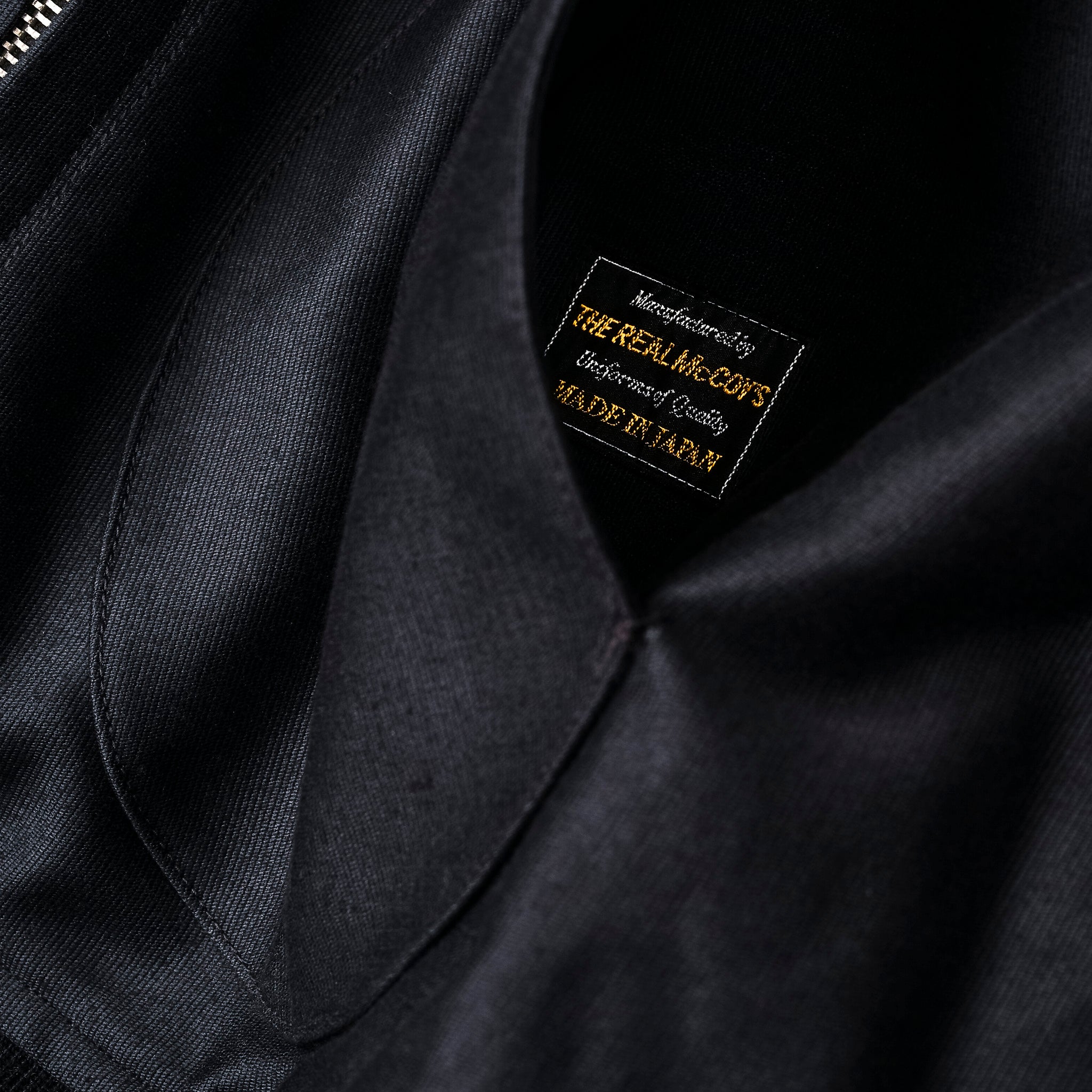 The Real McCoy's U.S.N. Blue Deck Jacket Navy