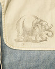 Chimala  13.5 Oz Denim Deep Rise Baggy Cut Light Vintage Wash
