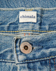 Chimala  13.5 Oz Denim Deep Rise Baggy Cut Light Vintage Wash