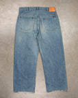 Chimala  13.5 Oz Denim Deep Rise Baggy Cut Light Vintage Wash