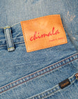 Chimala  13.5 Oz Denim Deep Rise Baggy Cut Light Vintage Wash