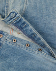 Chimala  13.5 Oz Denim Deep Rise Baggy Cut Light Vintage Wash