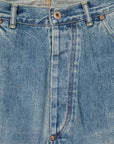 Chimala  13.5 Oz Denim Deep Rise Baggy Cut Light Vintage Wash