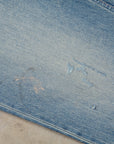 Chimala  13.5 Oz Denim Deep Rise Baggy Cut Light Vintage Wash
