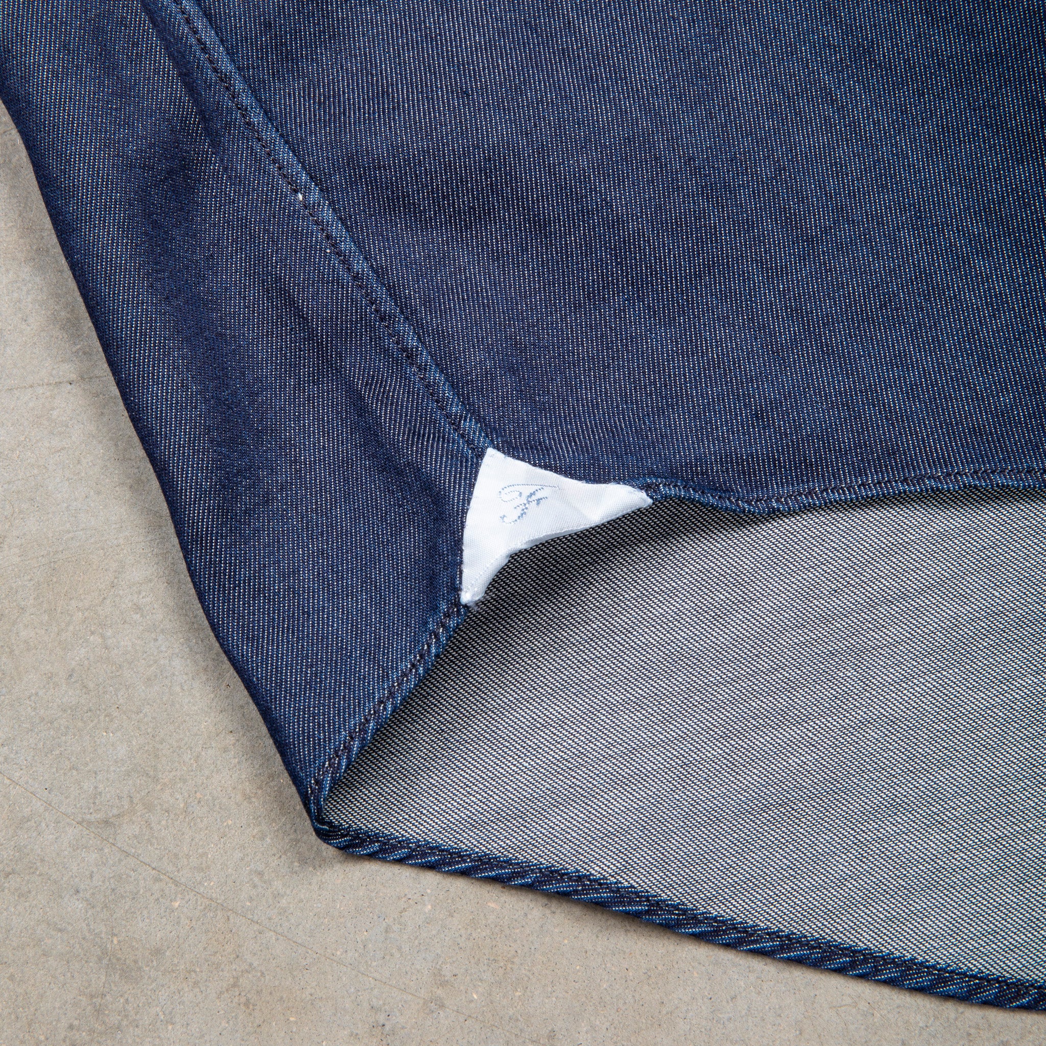 Finamore Milano Collo Luigi Extra Fine Denim Rinse