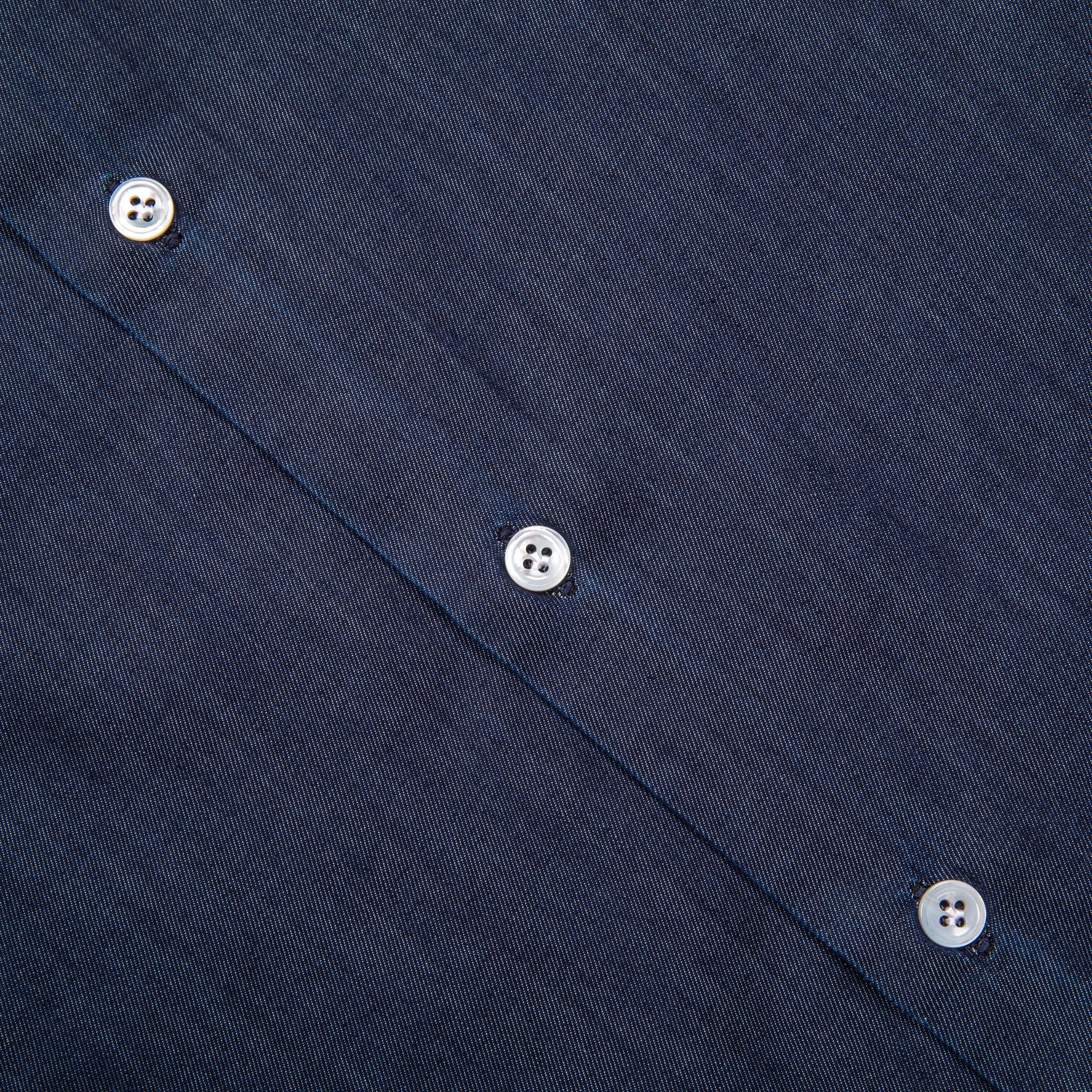 Finamore Milano Collo Luigi Extra Fine Denim Rinse