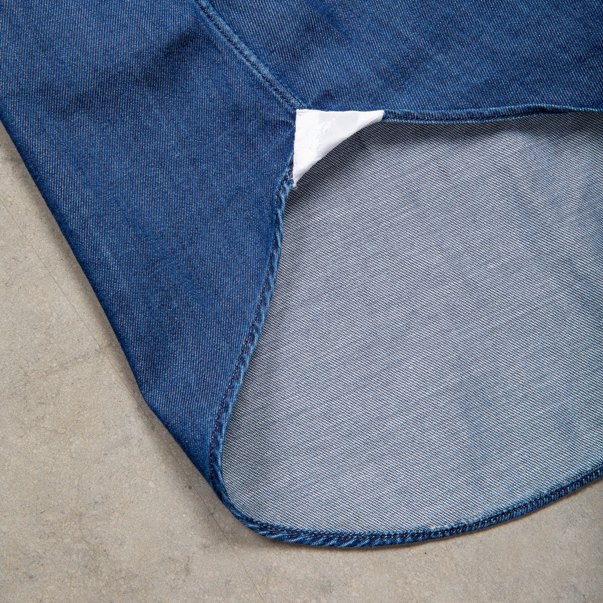Finamore Napoli Collo Luigi Extra Fine Denim Rinse