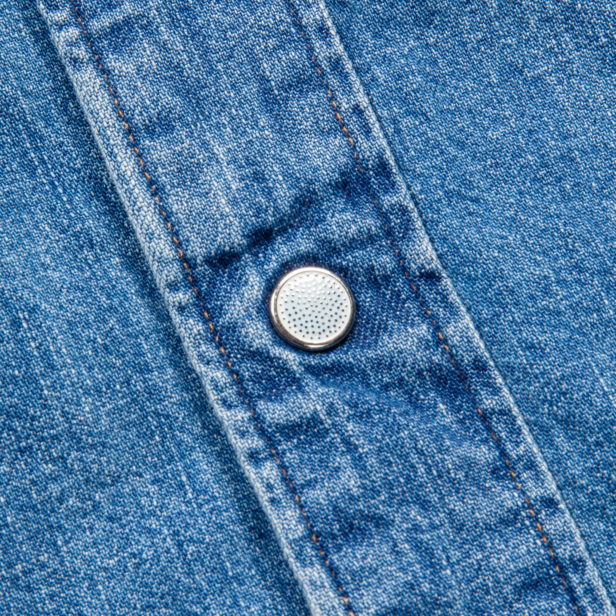 OrSlow Denim Western Shirt Used Wash
