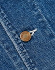 Remi Relief Chore Jacket 9.5 Oz Denim Used Wash