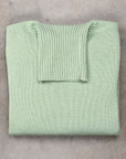 Drumohr Cashmere Dolcevita Turtleneck Verde Laguna