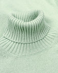 Drumohr Cashmere Dolcevita Turtleneck Verde Laguna