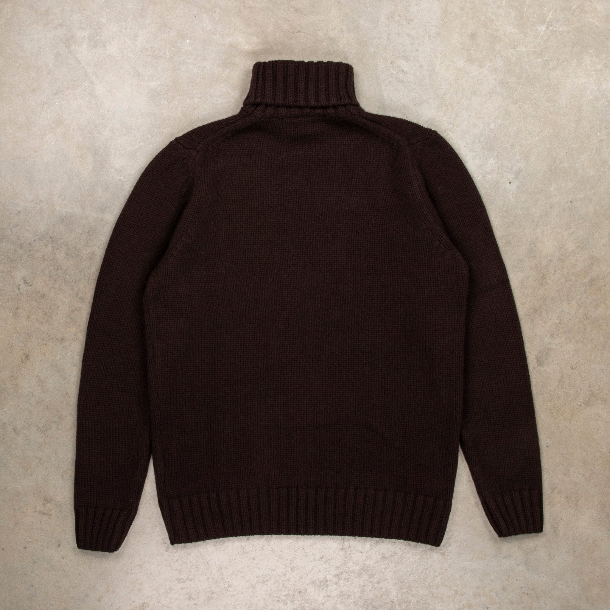 Drumohr Cashmere Tre Fili Dolcevita Tartufo
