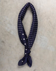 The Real McCoy's Bandanna 'DOT' Navy