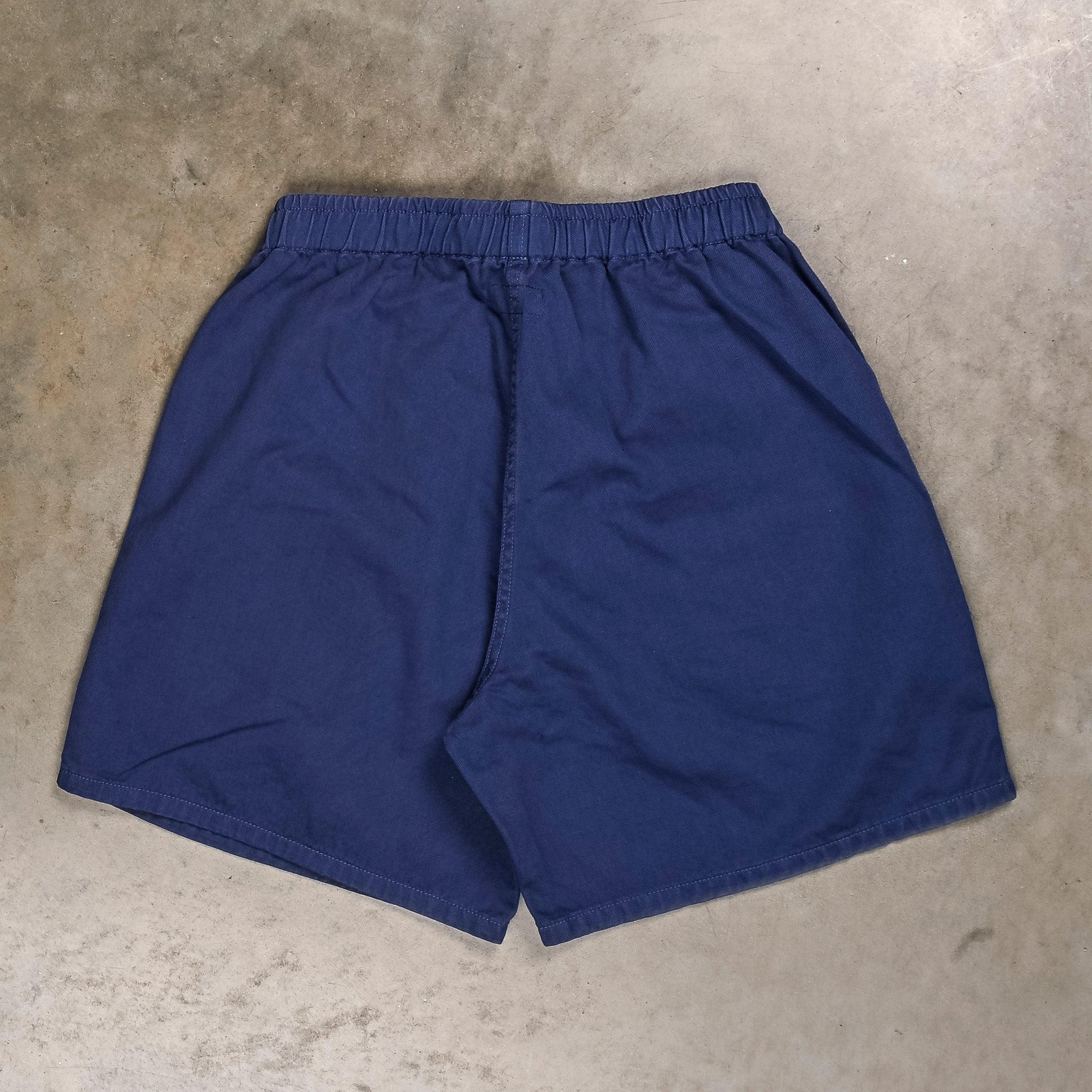 The Real McCoy's Cotton Drill Shorts Navy