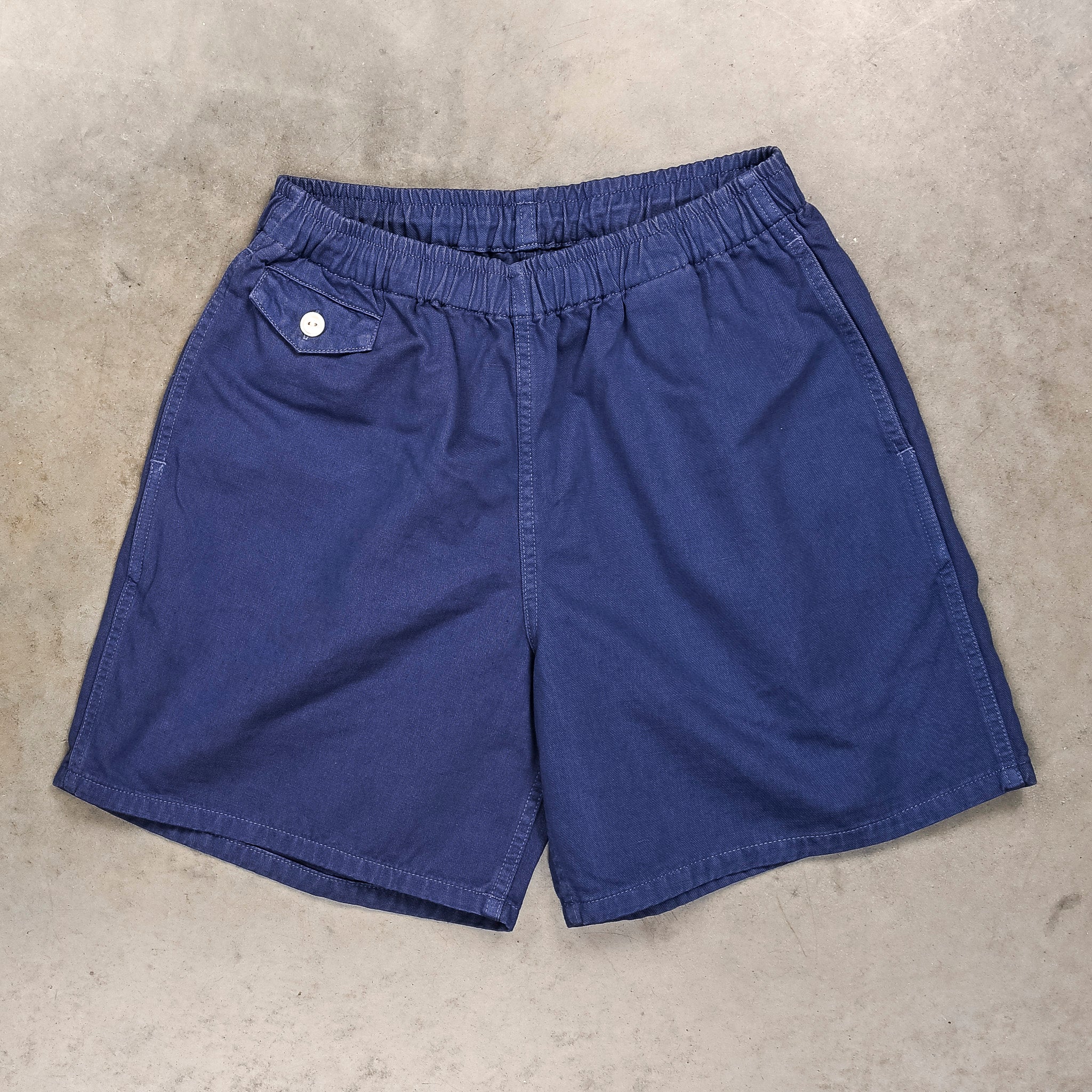 The Real McCoy's Cotton Drill Shorts Navy – Frans Boone Store