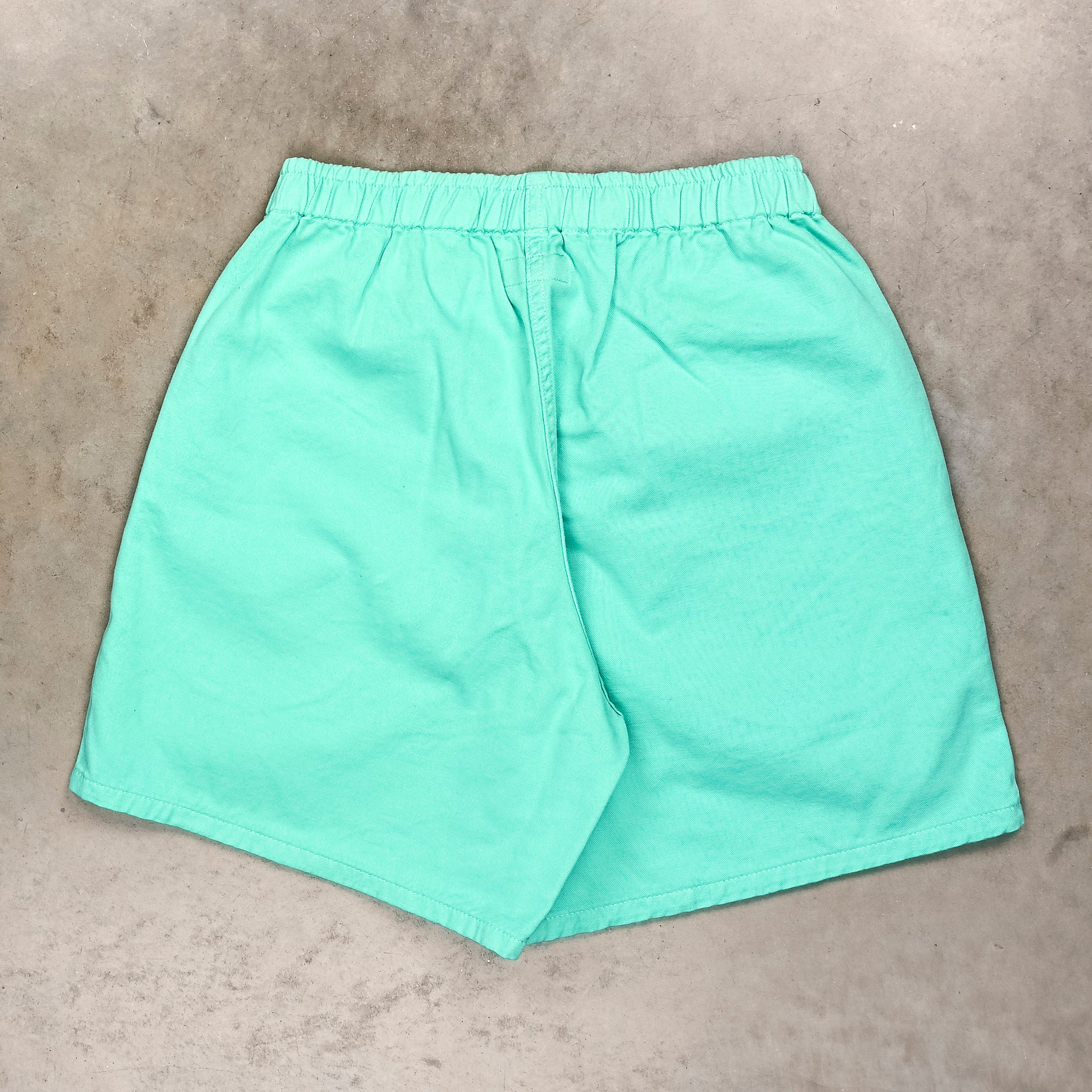 The Real McCoy's Cotton Drill Shorts Teal