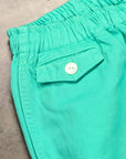 The Real McCoy's Cotton Drill Shorts Teal