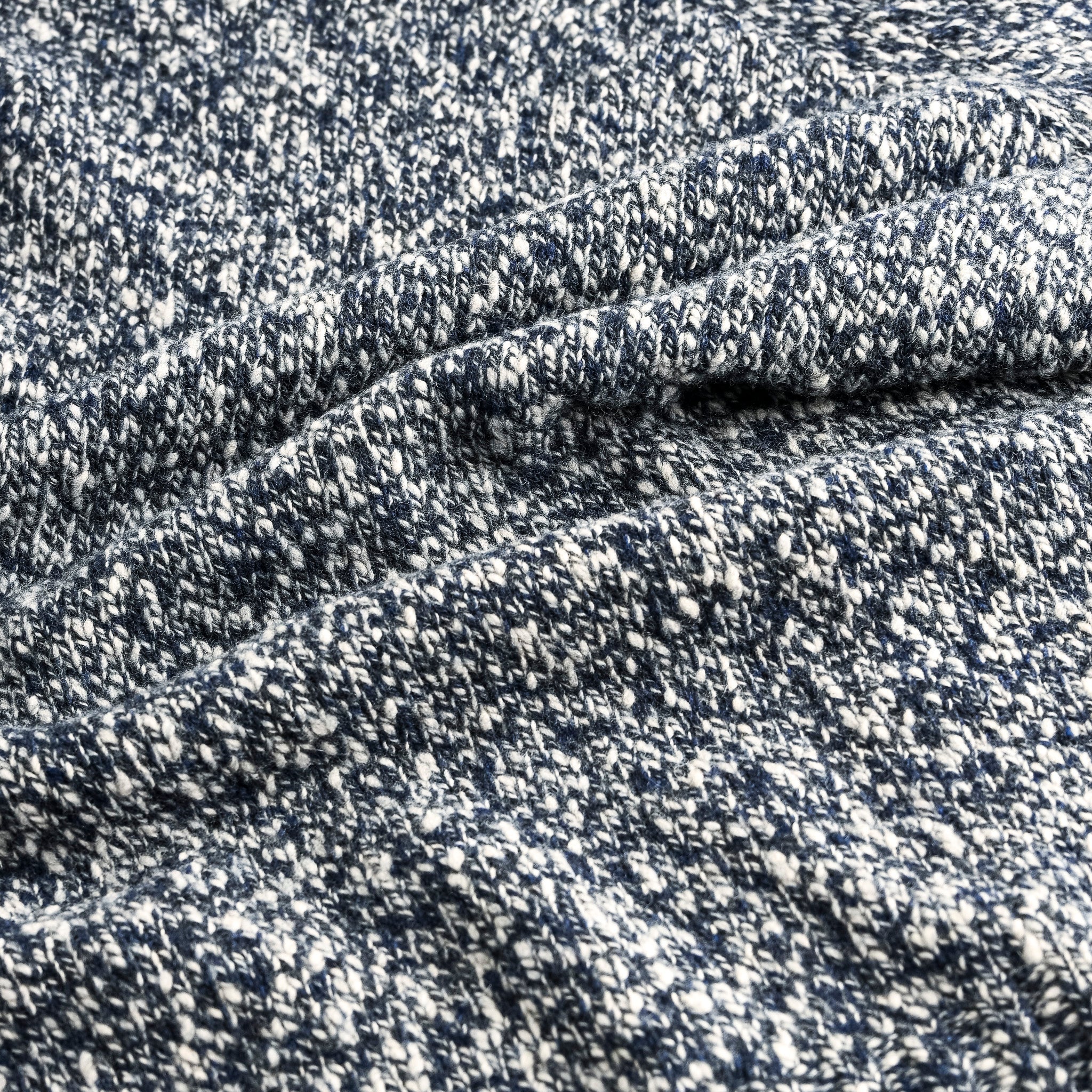 Drumohr Lana Collo Giralto Malfile Ritorto Navy