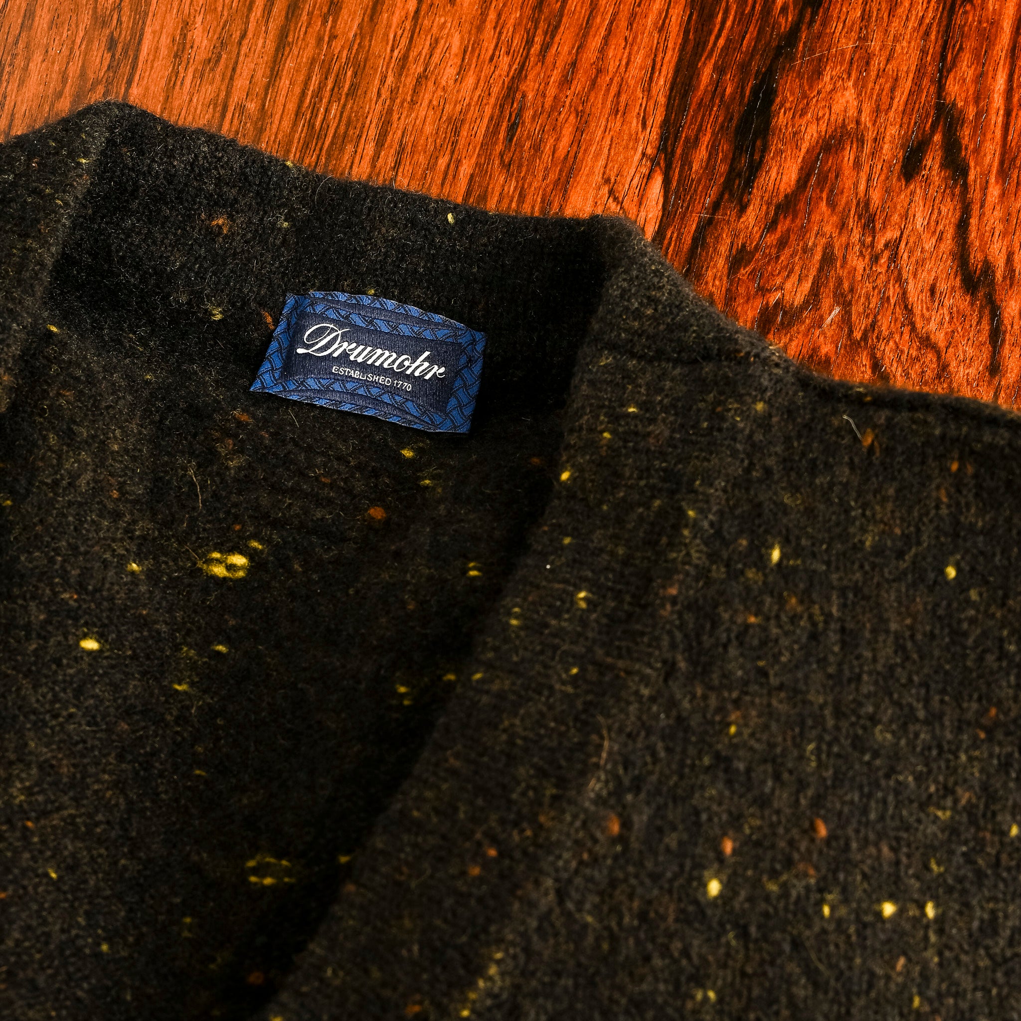 Drumohr Donegal Cardigan Truffle