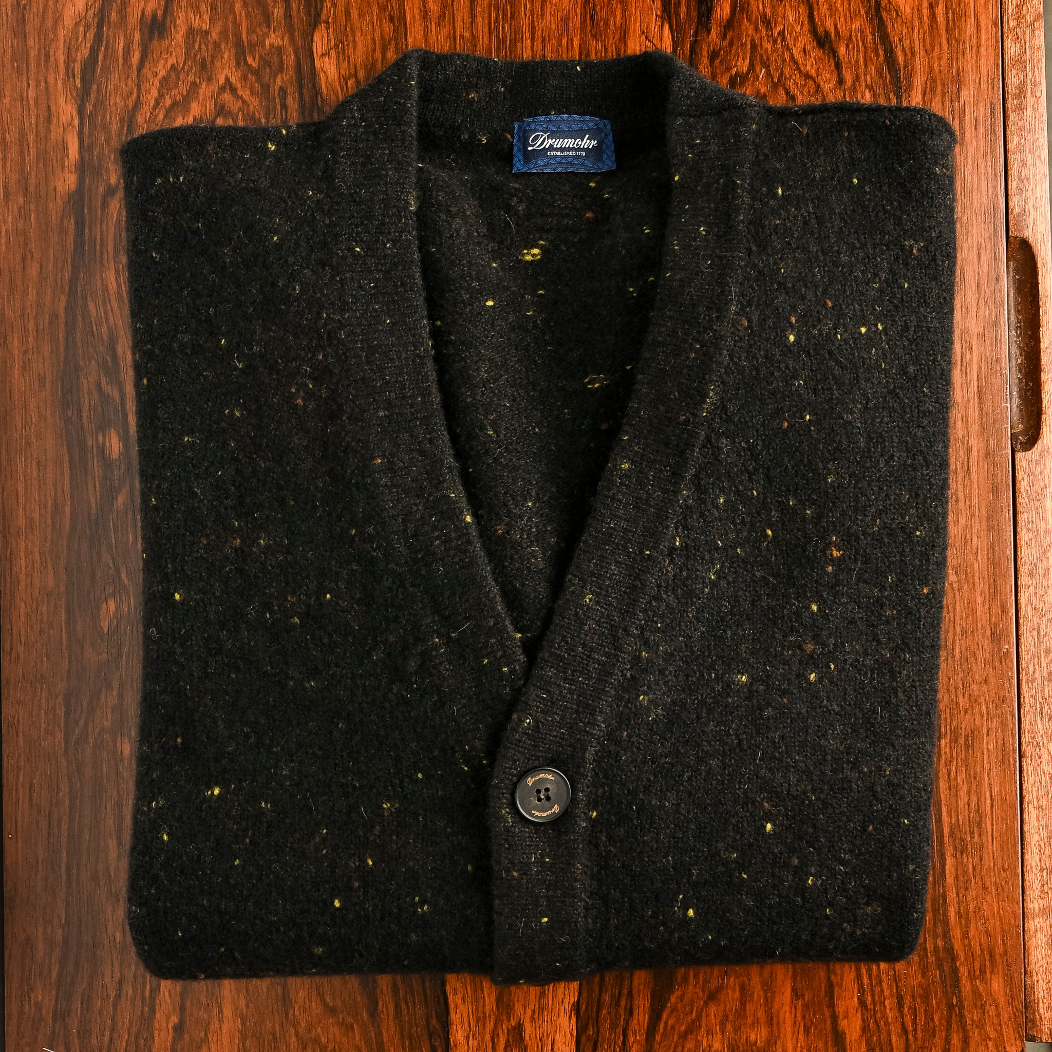 Drumohr Donegal Cardigan Truffle