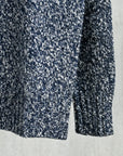 Drumohr Lana Collo Giralto Malfile Ritorto Navy
