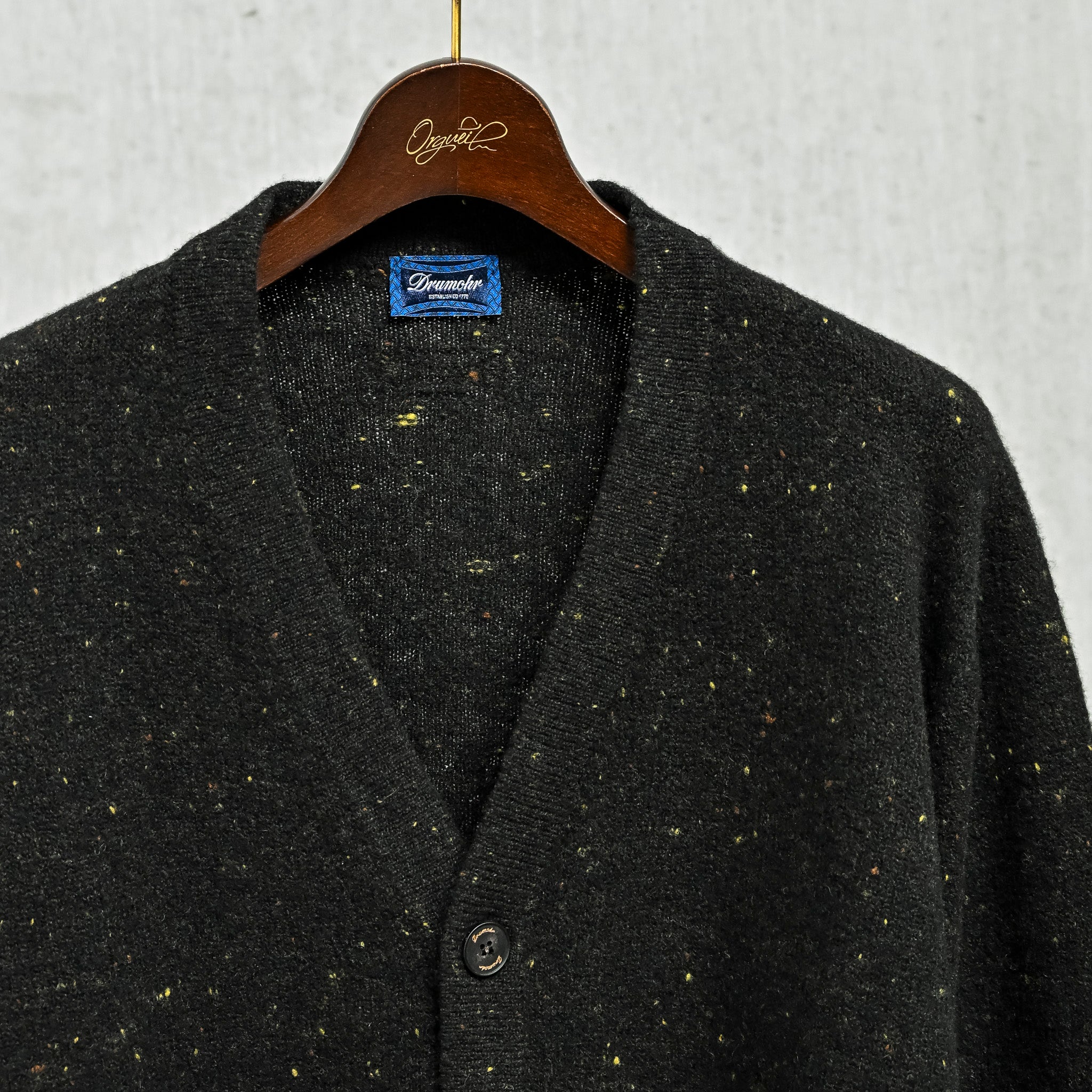 Drumohr Donegal Cardigan Truffle