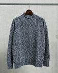 Drumohr Lana Collo Giralto Malfile Ritorto Navy