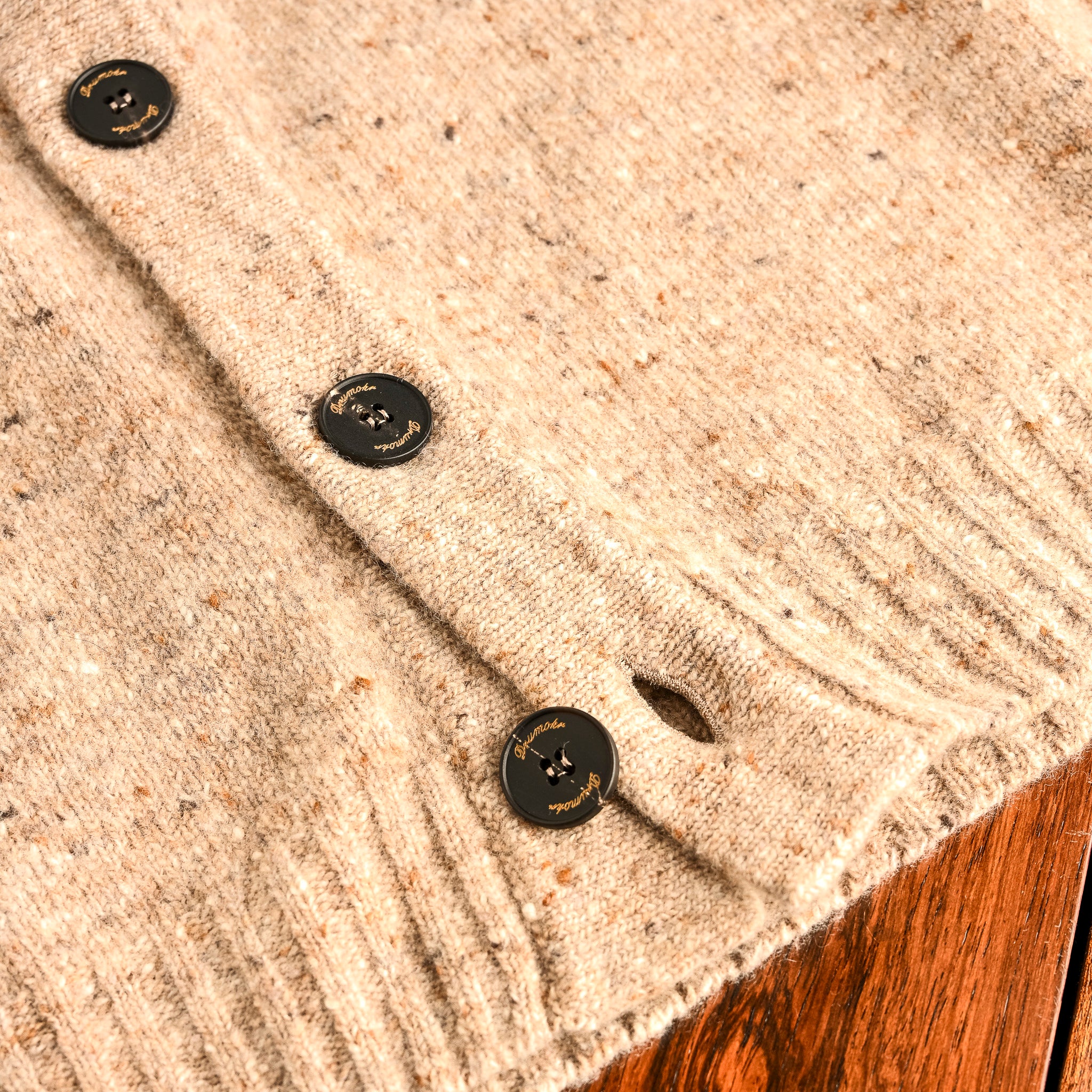 Drumohr Donegal Cardigan Travertine
