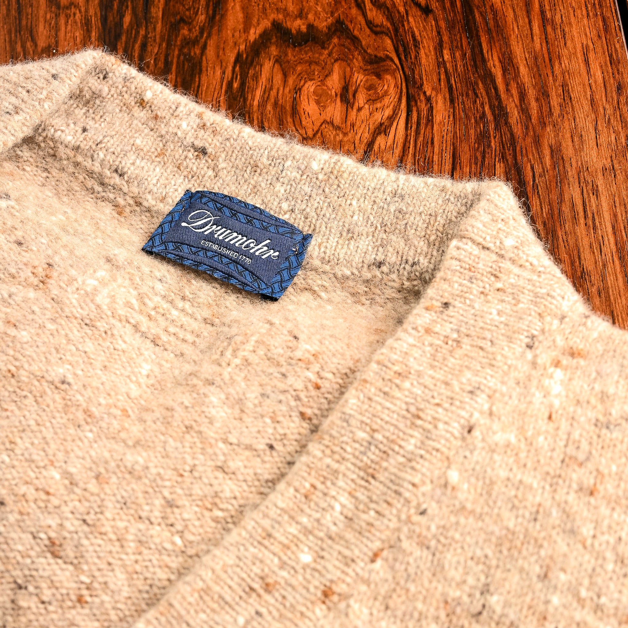 Drumohr Donegal Cardigan Travertine