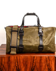 Croots Duffle Holdall Vintage Canvas Olive