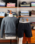 Remi Relief Corduroy Easy Shorts Black