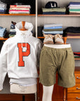 Remi Relief Corduroy Easy Shorts Khaki