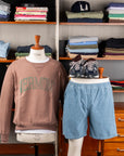 Remi Relief Corduroy Easy Shorts Sax