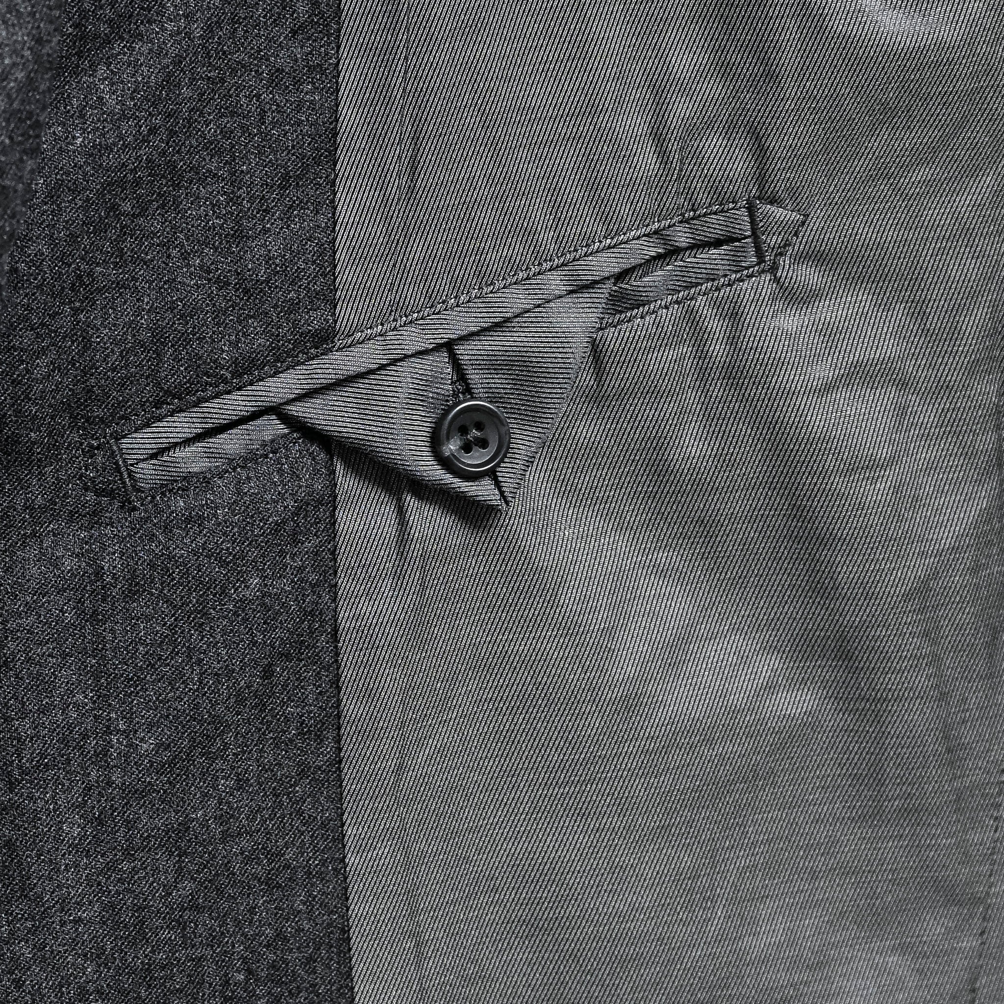 Engineered Garments Andover Jacket High Count Worsted Wool Dk. Grey