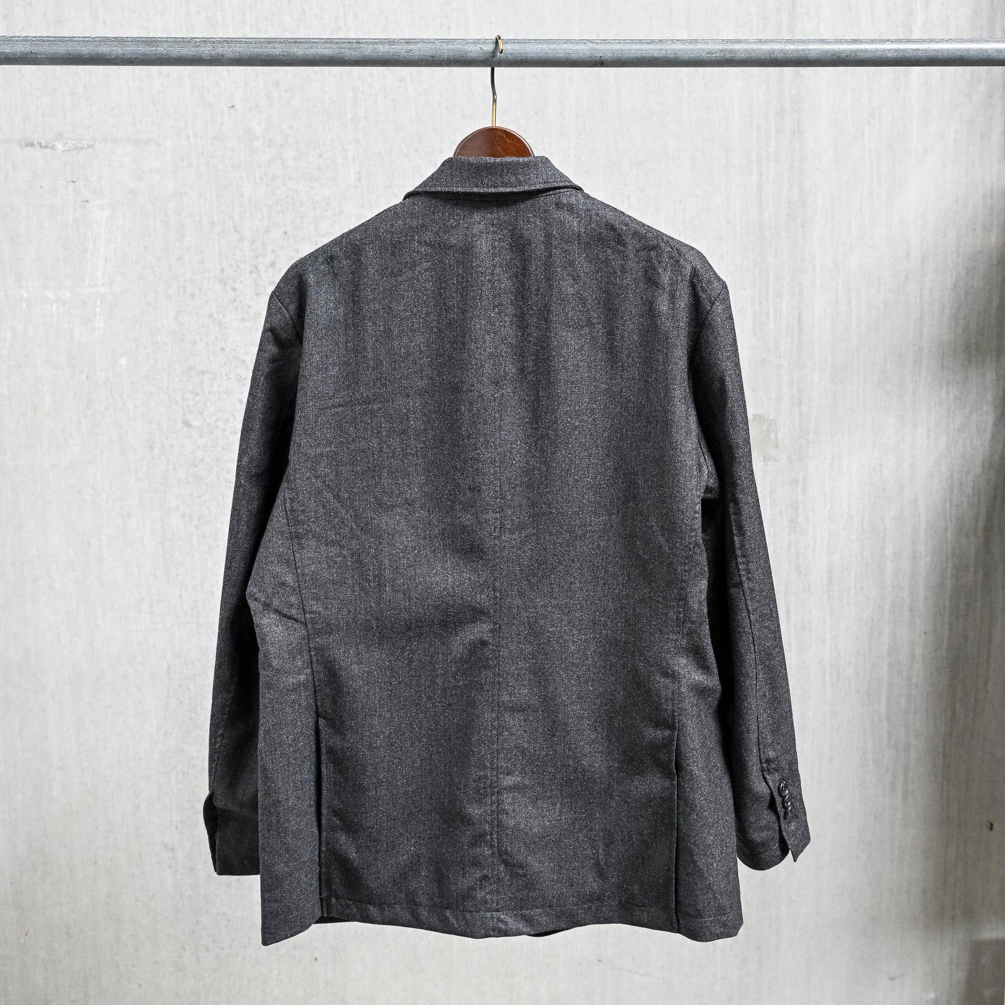 Engineered Garments Andover Jacket High Count Worsted Wool Dk. Grey