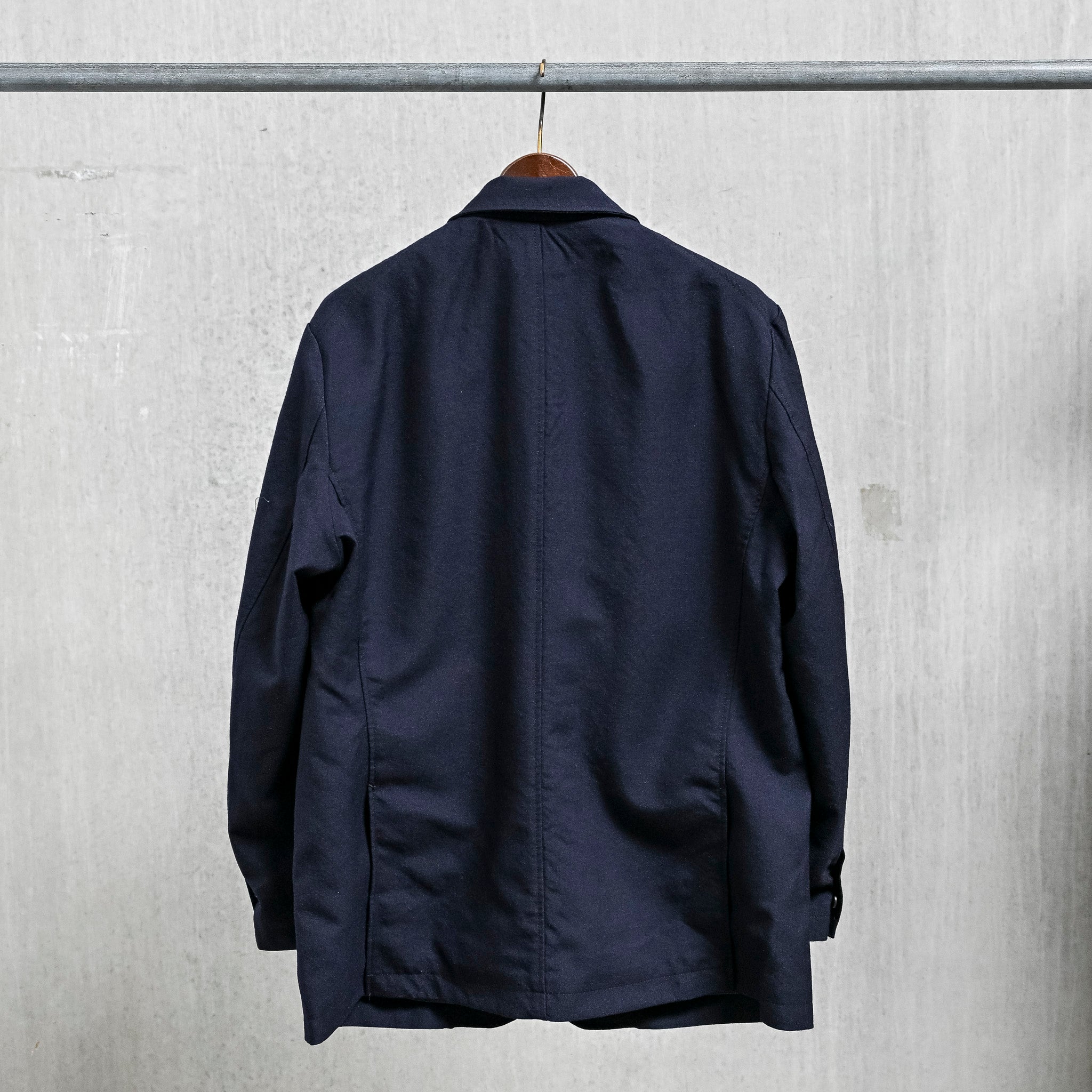 Engineered Garments Andover Jacket Wool Uniform Serge Dark Navy