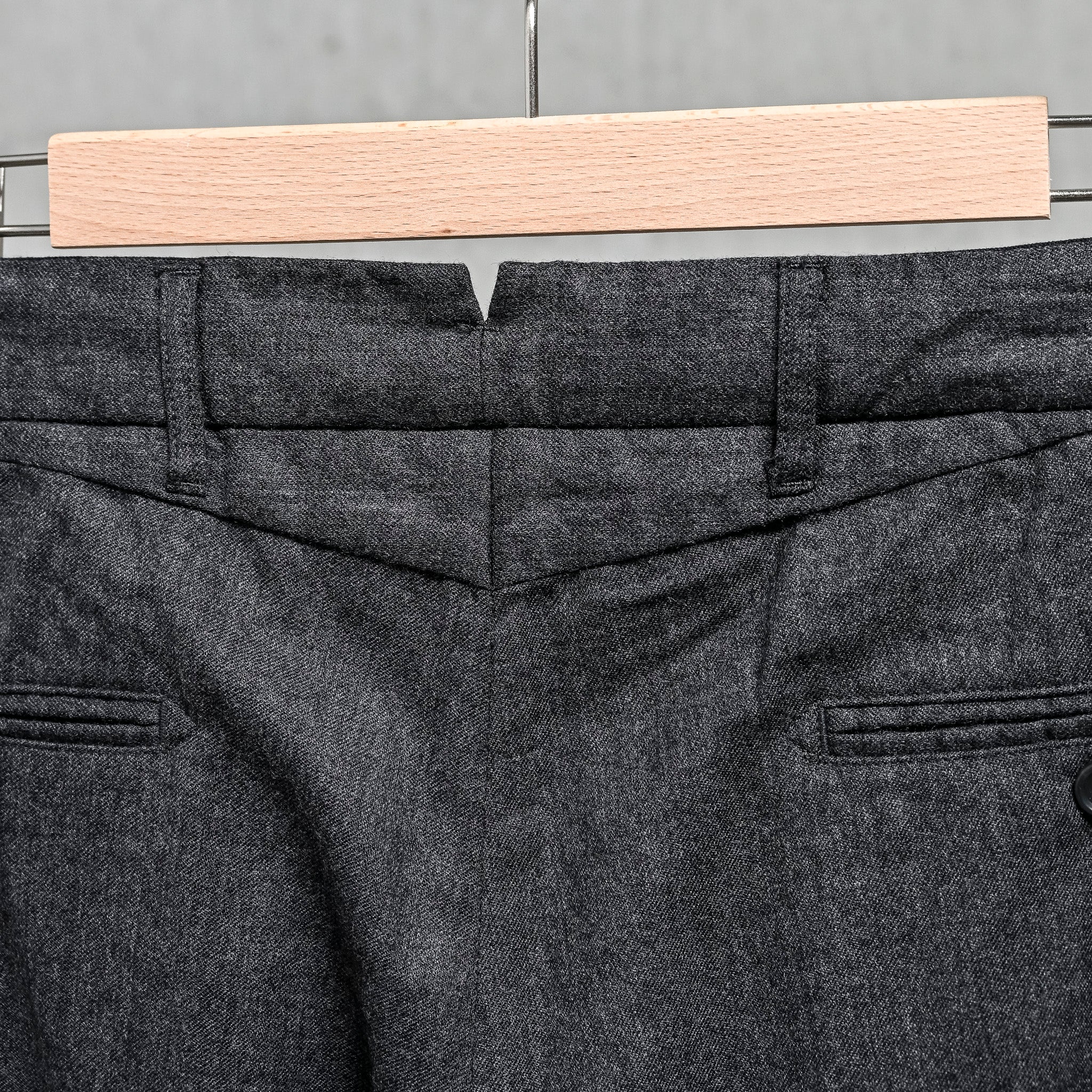 Engineered Garments Andover Pants High Count Worsted Wool Dk. Grey