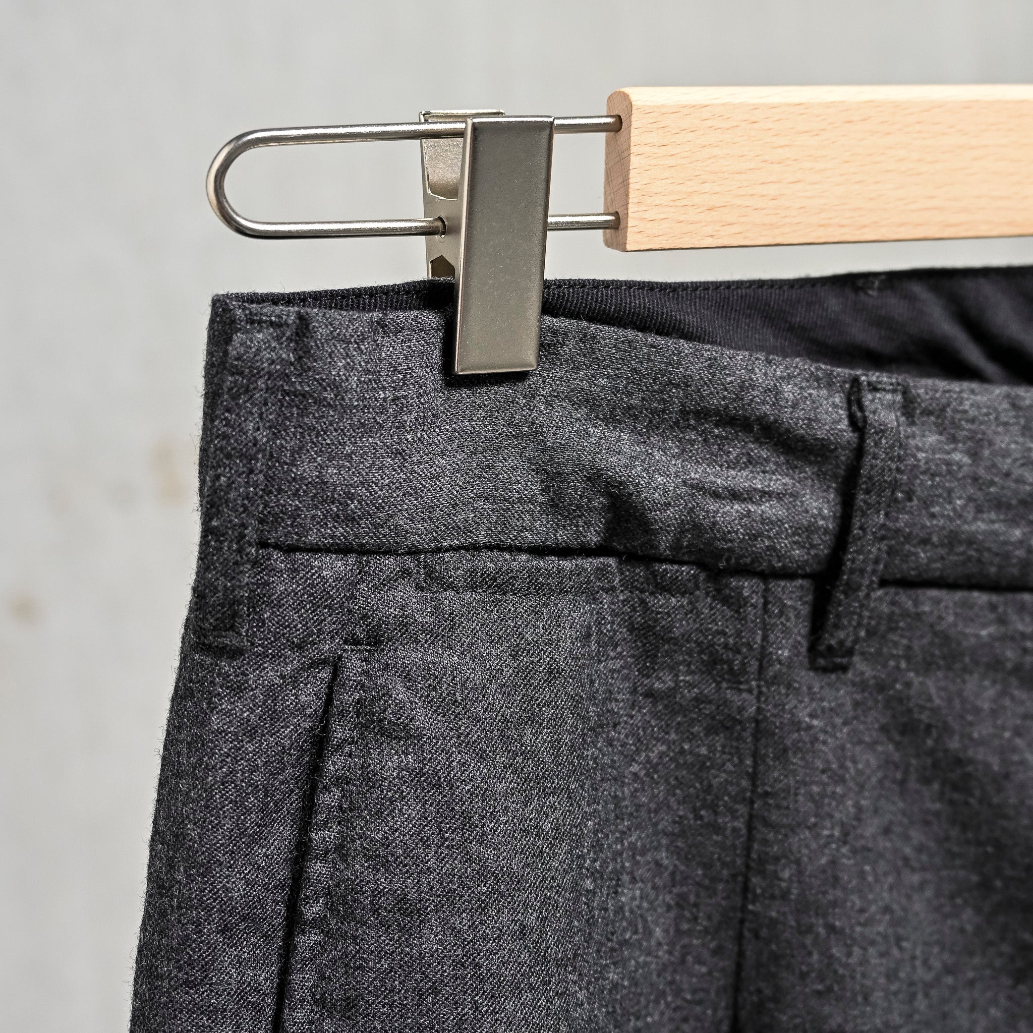 Engineered Garments Andover Pants High Count Worsted Wool Dk. Grey