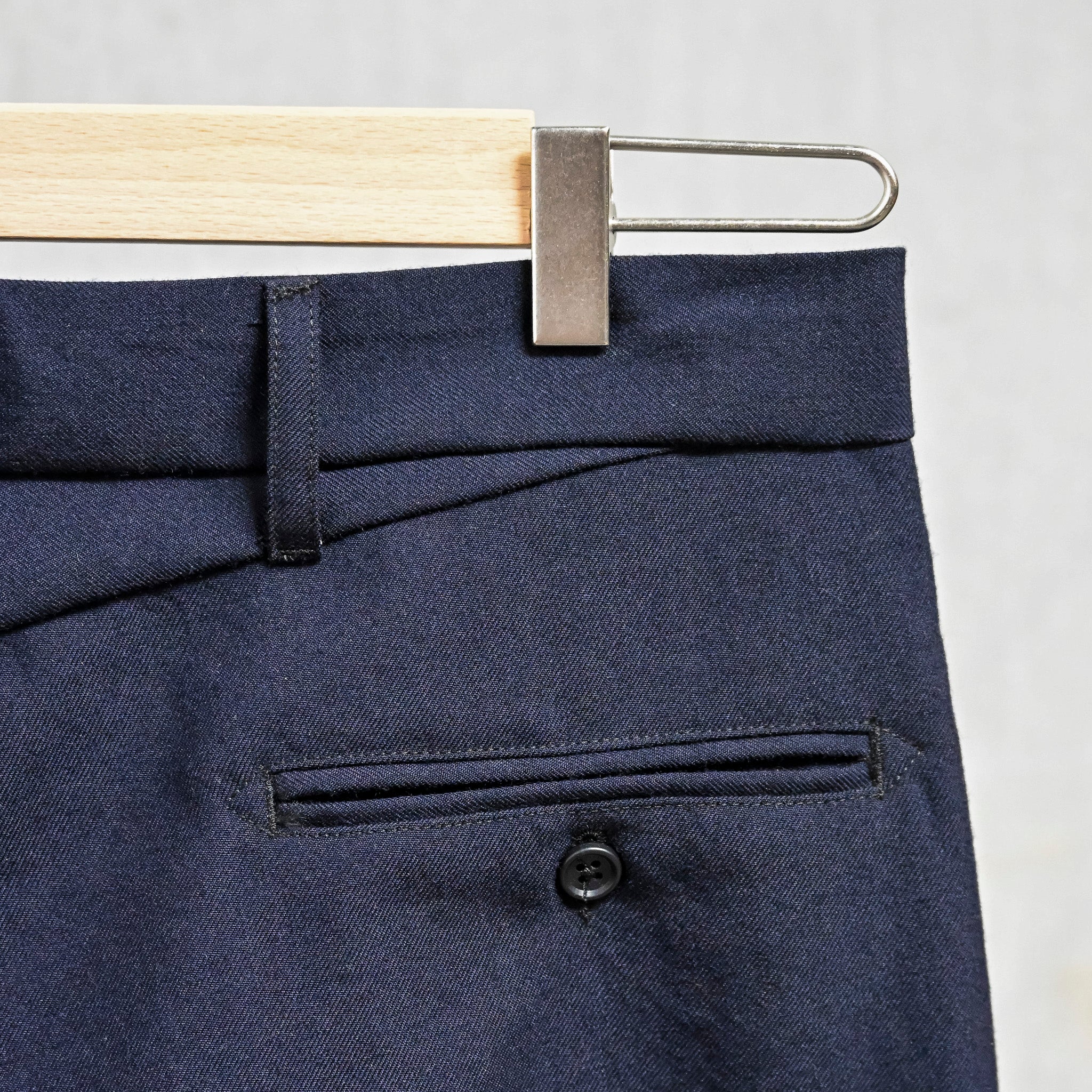 Engineered Garments Andover Pants Dark Navy Wool Uniform Serge