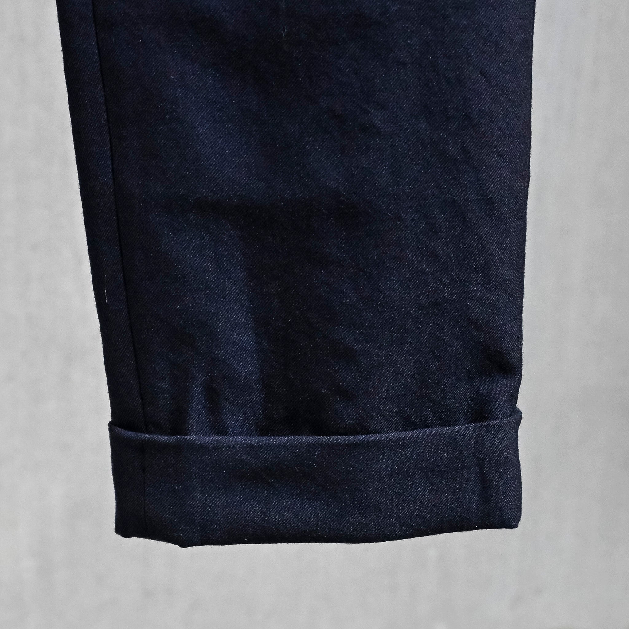 Engineered Garments Andover Pants Dark Navy Wool Uniform Serge