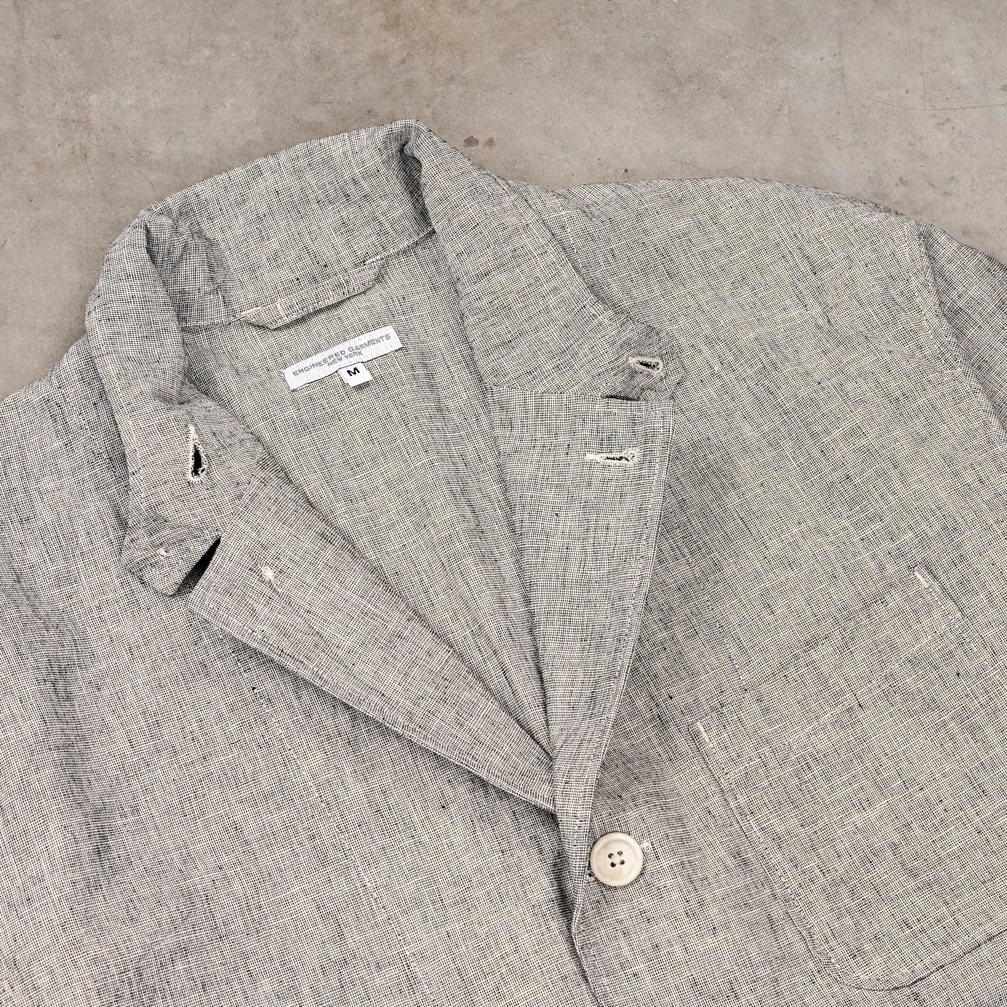 Engineered Garments Loiter Jacket Heather Grey Melange – Frans