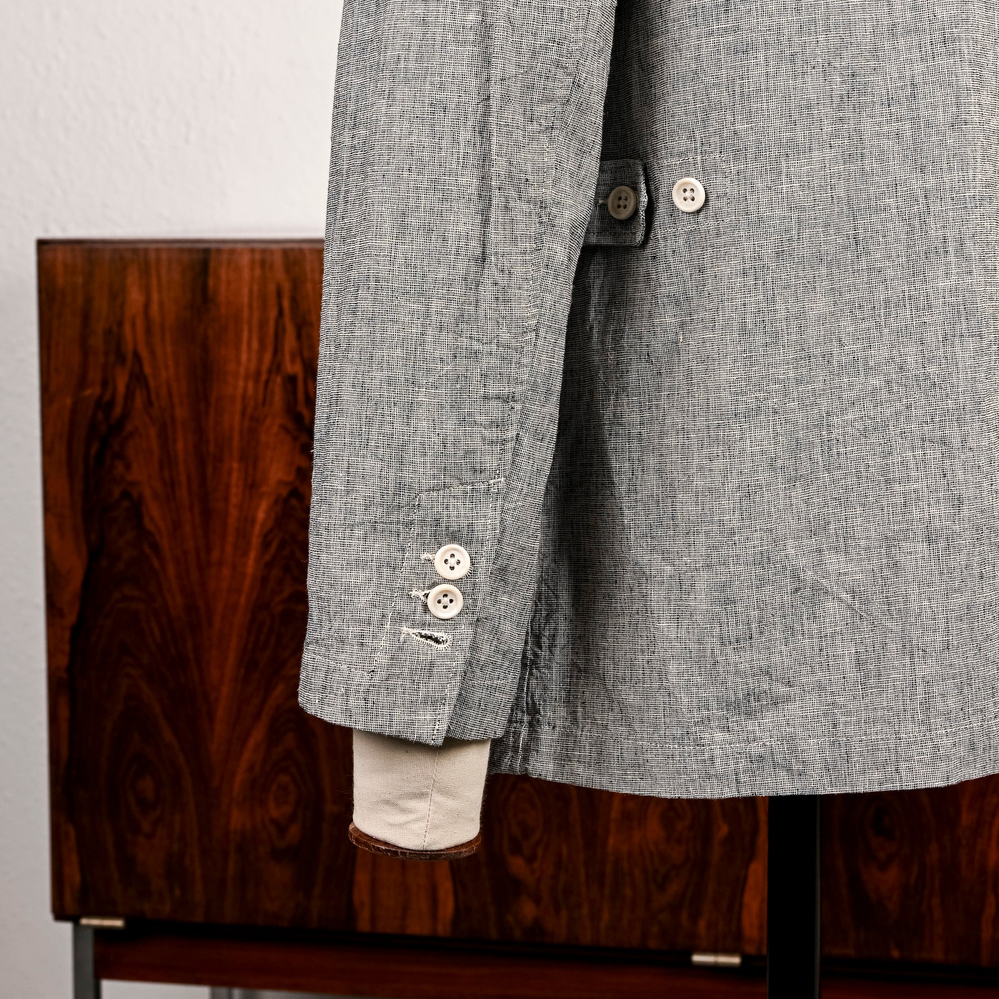 Engineered Garments Loiter Jacket Heather Grey Melange – Frans
